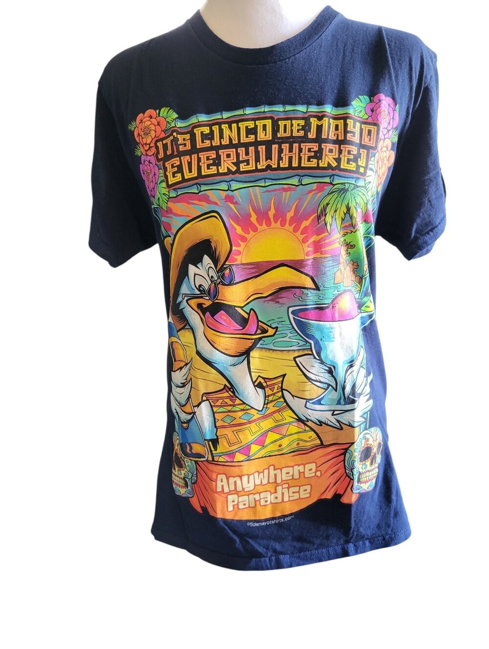 Cozumel Grill Tee Blue sz S